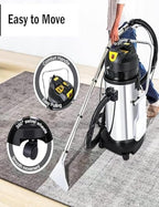 40L/11Gal Commercial Carpet Cleaner, 3 in 1 Multi-Purpose Floor Cleaning Machine Vacuum Cleaner, 1049W Professional Heavy Duty Extractor Vacuum Washing Machine for Curtain Sofa Carpet Cleaning Machine - Image 4