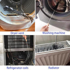 Dryer Vent Cleaner Kit, 17" 28" 47" Flexible Dryer Lint Brush, 5PCS - Image 4