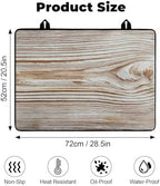Heat-resistant Stove Top Cover - 28.5" X 20.5" Cooktop Protector Covers, Scratch-resistant Washable Pad Kitchen Countertop Mat (Table, 28.5" x 20.5") - Image 2