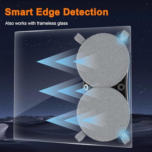 Automatic Window Cleaning Robot with Dual Spray & 6000Pa Suction - Image 2