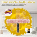 Professional Window Cleaning Kit with Bucket 3 Gallon, 6FT Extension Pole - Image 4