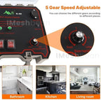 3500w Handheld High-Temperature Pressurized Steam Cleaner, 5 High Speeds Portable Tankless Pressurized Cleaning Machine, Steam Cleaner for Car Detailing, Grout Tile, Commercial Home Kitchen Bathroom - Image 5