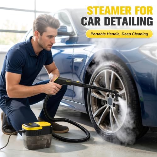Portable Steam Cleaner,1500W, 10s Heat-Up,3 Level Adjustable Steam - Image 4