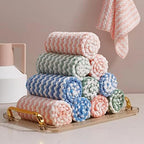 JOYMOOP 12 Pack Microfiber Cleaning Cloth, Larger Kitchen Towels, Dish Rags for Dish Drying Washing, Absorbent Streak Free Lint Free Rags for Cleaning - 11.81" x 15.75" by JOYMOOP