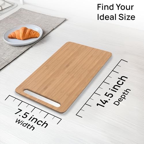 Ibyx Appliance Slider, Sliding Tray for Coffee Maker,7.5 x14.5 in, Natural - Image 3