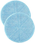 DR DAPPER 2pc 12" Microfiber Carpet Bonnet 437053 Pad Fit for Oreck Orbiter by DRDAPPER