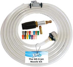 X-Jet M5#20 Kit | 7-8 GPM | Adjustable Long-Range External Injection Variable Pressure Washing Nozzle | Perfect for Washing Residential & Commercial Properties from the Ground | W/ 2000 to 4500 PSI by X-JetTechnologies
