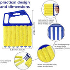 Blind Cleaner Duster Tool, 4Pcs Washable 7-Finger Venetian Window Duster - Image 3