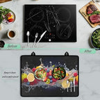 Colorful Mixed Fruit Splash Stove Top Cover for Electric Stoves - Image 5