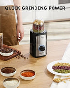 Sangcon Blenders for Kitchen, 5-in-1 Food Processor Combo for Smoothies Set - Image 5