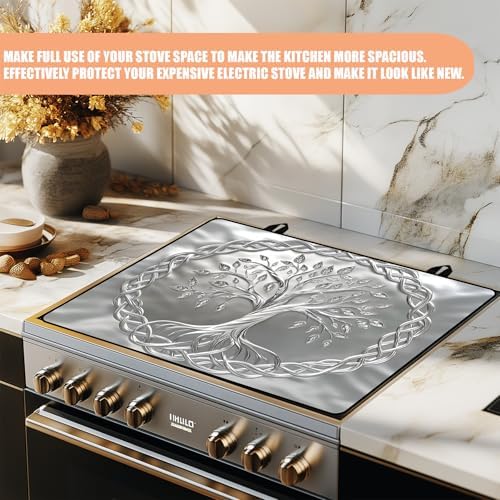 28"x20" Anti-Slip Electric Stove Top Cover - Image 5