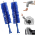 2026 New Bendable Microfiber Duster, Upgrade Reusable Bendable Cleaning Brush for Home Electric Fan Air Conditioner Car Vent Curtains Cleaner(Blue) by AULCTR