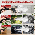 Steam Cleaner, Portable Pressurized Steamer for Cleaning with 14pcs Accessories, 6-Level Adjustable and 15s Heat-Up, Handheld Steam Cleaner for Home, Tile, Dirt, Grout, Grease, Car Detailing (Gray) - Image 4