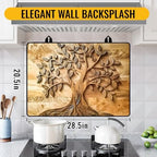 Stove Top Cover for Electric Stove,Glass Stove Top Cover, Heat Resistant Glass Cooktop Cover, Stovetop Protector, Kitchen Decor, Dish Drying Mats Cover for Ceramic Washer Top 28.5x20.5 inch - Image 2