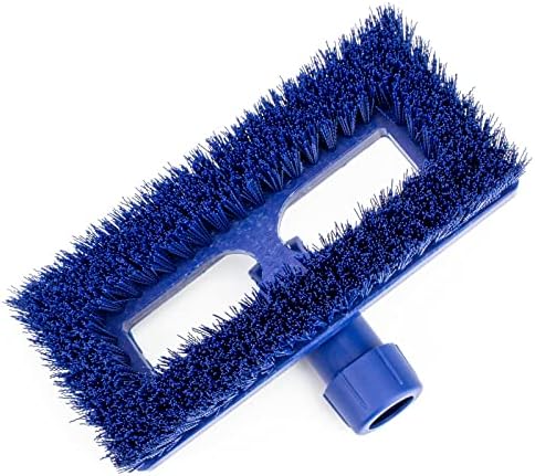 SPARTA 3638831EC14 Polyester Rectangle Scrub Brush, Floor Brush, Cleaning Brush With Swivel Head For Cleaning, 8 Inches, Blue - Image 3