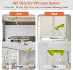Window Screen Cleaning Brush with 62in Extension Pole - Image 5