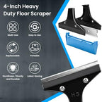 Floor Scraper - 8'' To 67'' Adjustable Long Handle - Image 6