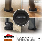 Felt Furniture Sliders for Hardwood Floors X-PROTECTOR 8 PCS 3 ½” - Image 3
