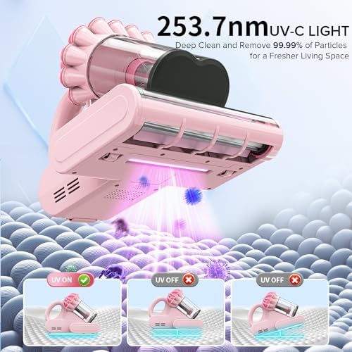 Belife M8 Mattress Vacuum Cleaner with UV & Hot Air & Heating - Image 3