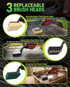 LifeBasis Cordless Electric BBQ Grill Cleaning Brush - Image 5