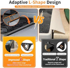 Stainless Steel Stove Gap Covers (2 Pack), Upgraded Version, Stove Gap Filler, Range Trim Kit for Kitchen Counter, Heat Resistant, Adjustable Length 13.8” to 27.5”, Width1.3” - Image 4