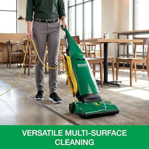 BISSELL BigGreen Commercial PowerForce Bagged Lightweight, Upright, Industrial, Vacuum Cleaner, BGU1451T - Image 3