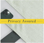 NICETOWN 100% Blackout French Door Curtains for Kitchen - Image 5