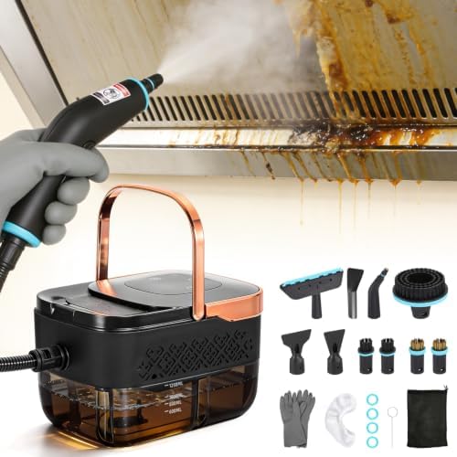 Steam Cleaner Handheld High Pressure Car Steamer for Auto Detailing by WICHEMI