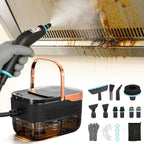 Steam Cleaner Handheld High Pressure Car Steamer for Auto Detailing by WICHEMI