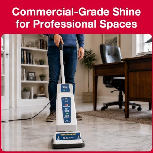Koblenz P-820 BA Carpet Shampooer and Floor Polisher, Polishing Pads, Blue - Image 3
