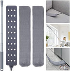 Retractable Gap Dust Cleaner Cleaning Tools with 2 Microfiber Dusting Cloths Long Handle 60inches Washable and Retractable Duster Brush for Cleaning Under Appliances Furniture Couch Fridge by AURUZA