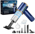 Cordless Car Vacuum Cleaner: 7-in-1 & 16000Pa Suction - Midnight Blue by Unknown