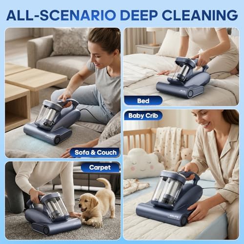 Belife M11 Mattress Vacuum Cleaner with UV & Hot Air for Deep Cleaning - Image 6