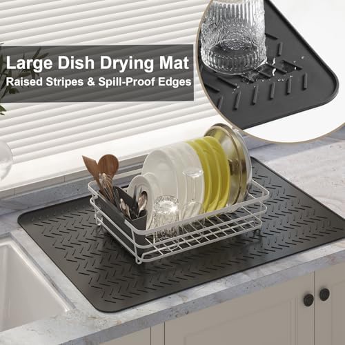 Stove Top Covers for Electric Stove, Thickened Premium Silicone Stove Mat for Glass Top Stove, 30 x 21 Glass Stove Top Cover Protector, Oven Range Top Cover, XL Dish Drying Mat - Image 5