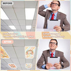8pcs Classroom Fluorescent Magnetic Light Cover,2x4 FT Groovy - Image 5