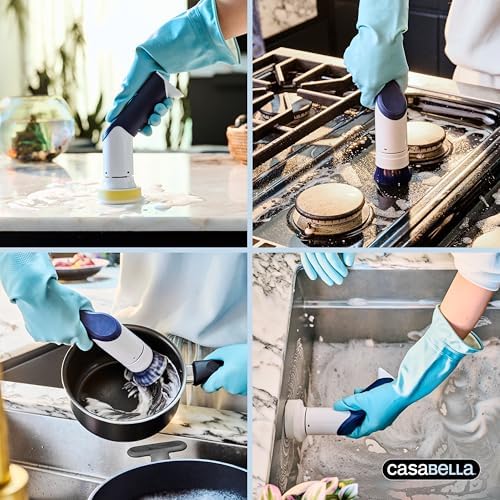 Casabella Power Spin Handheld Scrubber - Image 7
