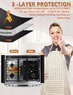 Gas Stove Top Protector for 30" Samsung 5 Burner Liner Range Cover - Image 6