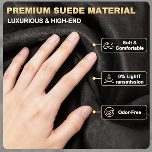 Magnetic Suede Car Window Shades, 4PCS Side Window Covers - Image 2