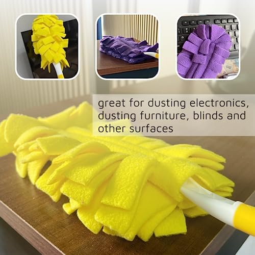 6-Pack Reusable Duster Refills for Swiffer Hand Duster, Dusting Cloths - Image 5