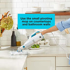 BLACK+DECKER Steam Mop, Floor and Handheld Steamer, Multi-Purpose Steam Cleaner with 6 Attachments, Corded (BHSM15FX08) - Image 6