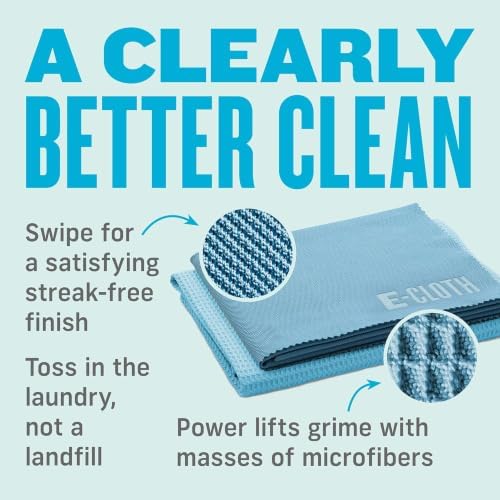 E-Cloth Window and Glass Cleaner Kit, Just Add Water - 1 Kit - Image 3