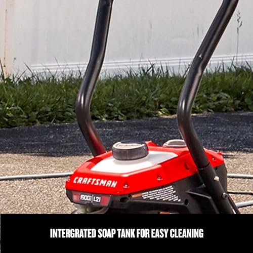 CRAFTSMAN Electric Pressure Washer, Cold Water, 1900 -PSI, 1.2-GPM, Corded (CMEPW1900) - Image 5