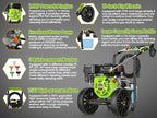 Gas Powered Pressure Washer 4200 PSI Gas Power Washer 4.0 GPM 209CC Commercial High Pressure Washer, with Spray Gun and Extension Wand, 5 Quick Connect Nozzles, Copper Pump,EPA/CARB/ETL - Image 3