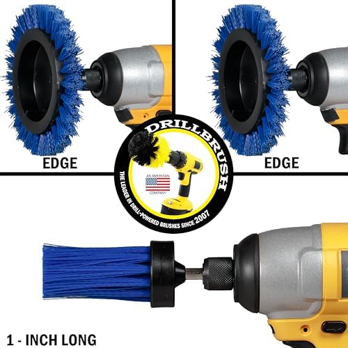 Crevice Cleaning Brush for Electric Drill - Small Power Scrubber for Grout - Image 4