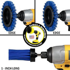 Crevice Cleaning Brush for Electric Drill - Small Power Scrubber for Grout - Image 4