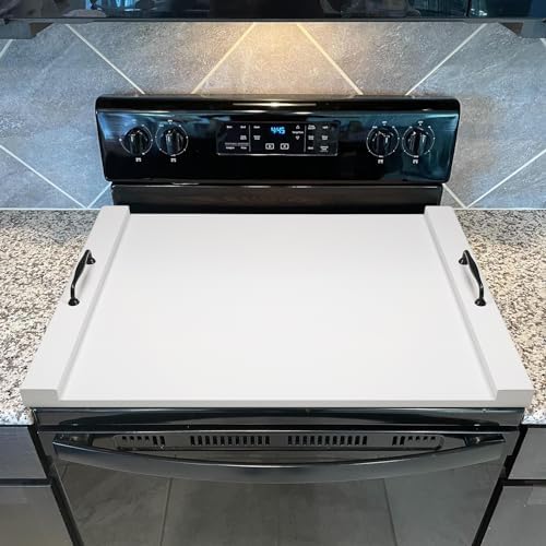 GASHELL Noodle Board Stove Cover with Handles for Electric, Gas Stove Top - Image 3