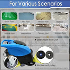 Commercial Floor Scrubber Machine 20" Walk-Behind Auto Scrubber - Image 7