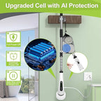 Dreazu Electric Spin Scrubber, Cordless Shower Scrubber for Bathroom - Image 6