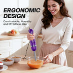 Turelar Immersion Blender Corded 400W, 2 Speed, Emulsifier, Blend, BPA-Free - Image 3