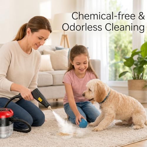 Handheld Steam Cleaner for Home and Car Detailing, 10s Fast Heat - Image 6